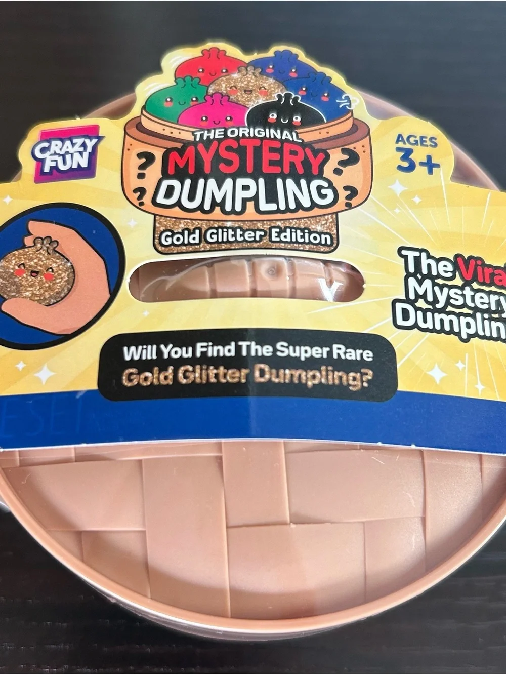 Mystery Dumpling - Gold Glitter Edition (Tan)
